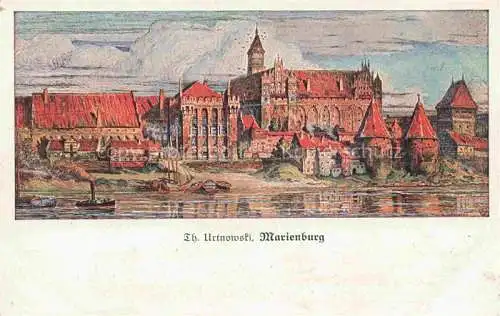 AK / Ansichtskarte  MALBORK Marienburg Westpreussen PL Marienburg