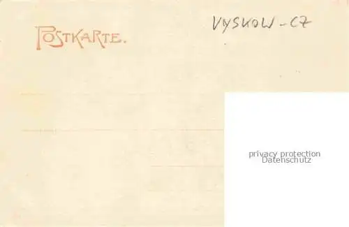 AK / Ansichtskarte  Vyskov Wischau Nachod CZ Kronprinz Friedrich Wilhelm von Preussen auf dem Schlachtfeld bei Nachod