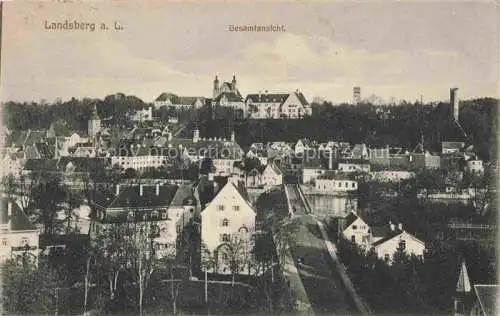 AK / Ansichtskarte  Landsberg Lech Bayern Panorama Feldpost