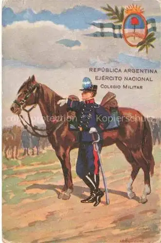 AK / Ansichtskarte  Militaria Kavallerie Argentinia 