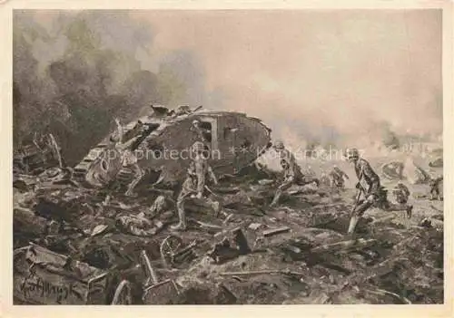 AK / Ansichtskarte  Cambrai 59 Nord Nr 7 Kurd Ulbrecht Tankschlacht