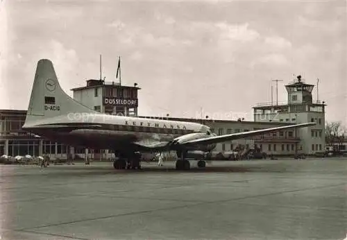 AK / Ansichtskarte  Flughafen Airport Aeroporto Duesseldorf