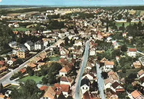 AK / Ansichtskarte  Delle 90 Belfort Vue generale aerienne