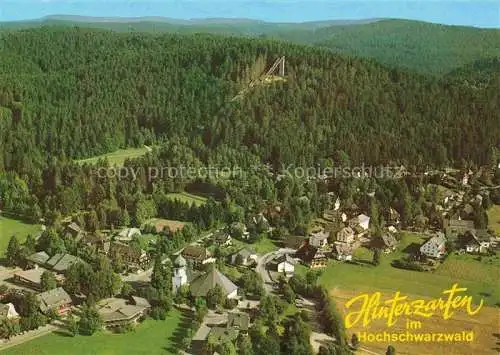 AK / Ansichtskarte  Hinterzarten Panorama Blick gegen Adlerschanze Sprungschanze