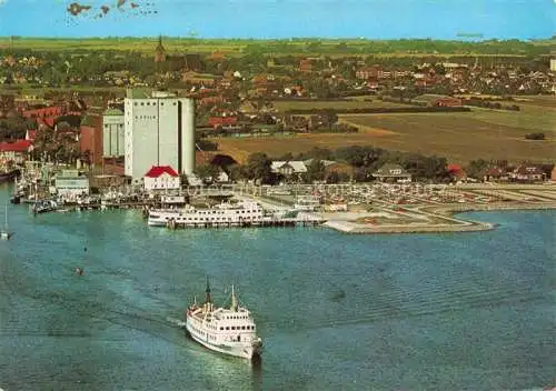 AK / Ansichtskarte  Burgstaaken Insel Fehmarn MS Fehmarn MS Wappen Hafen