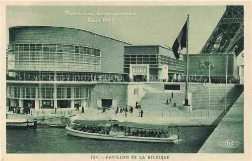 AK / Ansichtskarte  Exposition Internationale Paris 1937 Pavillon de la Belgique France