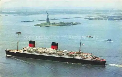 AK / Ansichtskarte  Dampfer Oceanliner Comite National de Lenfance Leberte New York