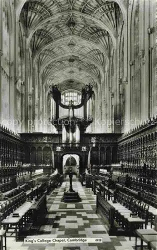 AK / Ansichtskarte  Orgel Kirchenorgel Organ Orgue Kings College Chapel Cambridge