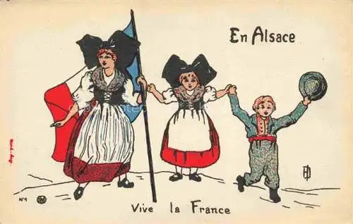 AK / Ansichtskarte  Politik France Paris En Alsace 