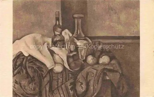 AK / Ansichtskarte  CEZANNE Paul Kuenstlerkarte Still Life 