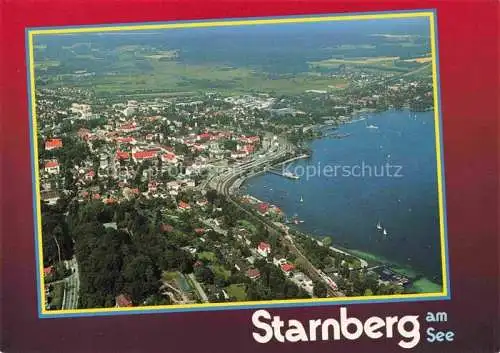 AK / Ansichtskarte  Starnberg Starnbergersee Fliegeraufnahme