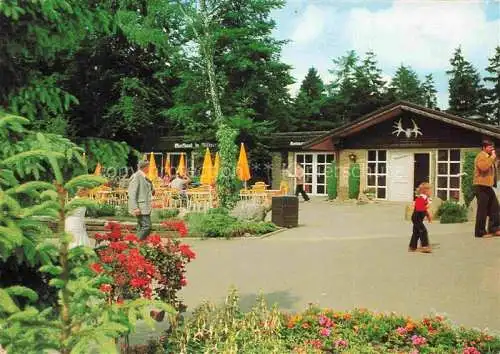 AK / Ansichtskarte  Nindorf Nordheide Restaurant Café Blockhaus im Wildpark