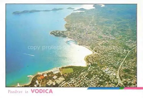 AK / Ansichtskarte  Vodice Croatia Fliegeraufnahme