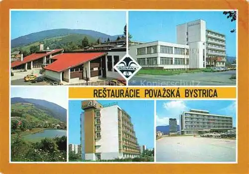 AK / Ansichtskarte  Horna Marikova CZ  Restauracie Povazska Bystrica Hotel Raztoka Sporthotel