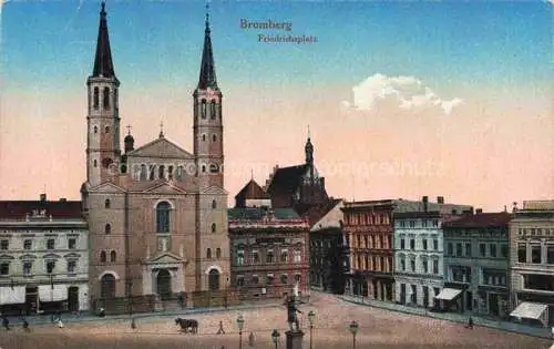 AK / Ansichtskarte  Bromberg  Brahe Westpreussen BYDGOSZCZ PL Friedrichplatz