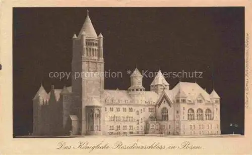 AK / Ansichtskarte  Posen  POZNAN PL Koenigl Residenzschloss