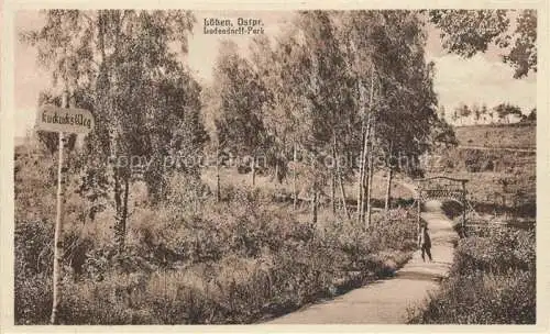 AK / Ansichtskarte  Luetzen Sachsen-Anhalt Ludendorff Park Kuckucksweg