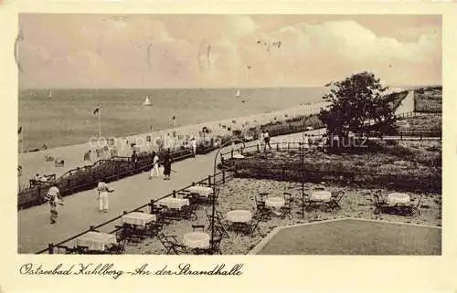 AK / Ansichtskarte  KAHLBERG  Ostseebad Ostpreussen Nowy Dwor Gdanski PL An der Strandhalle