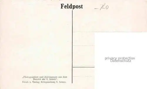 AK / Ansichtskarte  Hermannstadt Siebenbuergen Ringgraben Feldpost