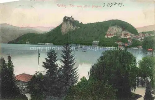 AK / Ansichtskarte  Veldes Slovenia Seepartie Hotel Mallner