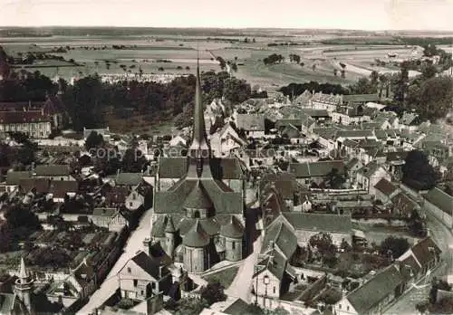 AK / Ansichtskarte  Verneuil-sur-Avre 27 Eure Vue generale aerienne Eglise Notre Dame