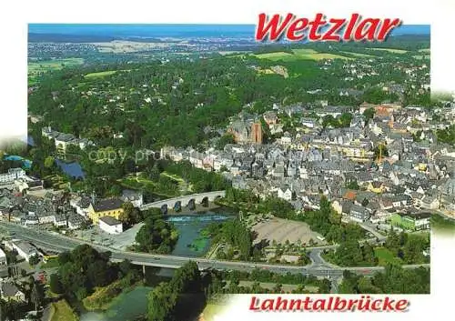 AK / Ansichtskarte  Wetzlar Lahn Panorama Lahntalbruecke