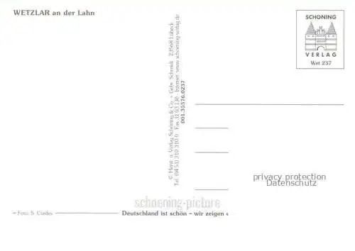 AK / Ansichtskarte  Wetzlar Lahn Panorama Lahntalbruecke