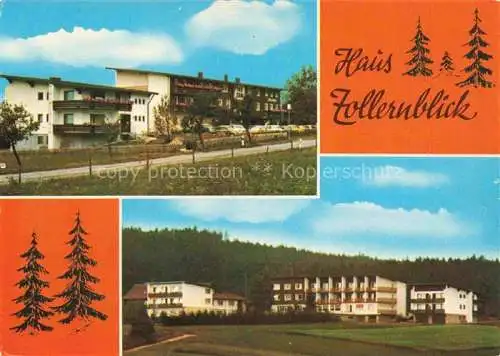 AK / Ansichtskarte  Rodt  Lossburg BW Haus Zollernblick Hoehenluftkurort im Schwarzwald