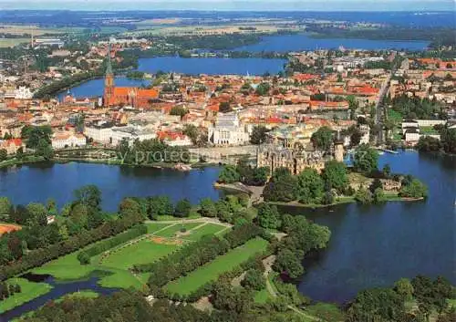 AK / Ansichtskarte  SCHWERIN  Mecklenburg Panorama Landeshauptstadt von Mecklenburg-Vorpommern Schloss