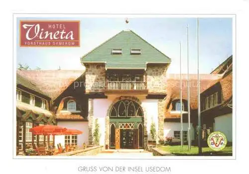 AK / Ansichtskarte  Insel Usedom Hotel Vineta Forsthaus Damerow