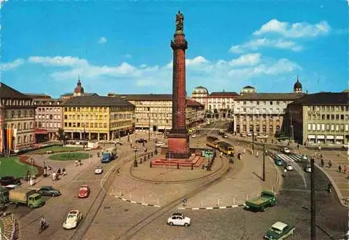 AK / Ansichtskarte  Strassenbahn Tramway-- Darmstadt 