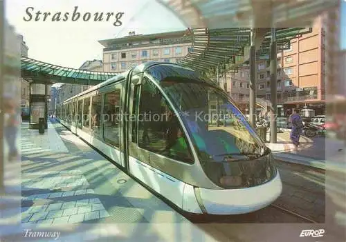 AK / Ansichtskarte  Strassenbahn Tramway-- Alsace Strasbourg 