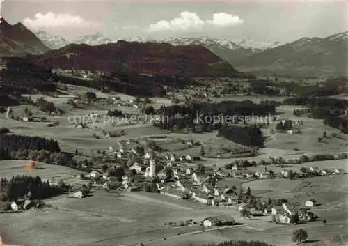 AK / Ansichtskarte  Sulzberg Kempten Allgaeu Bayern Fliegeraufnahme