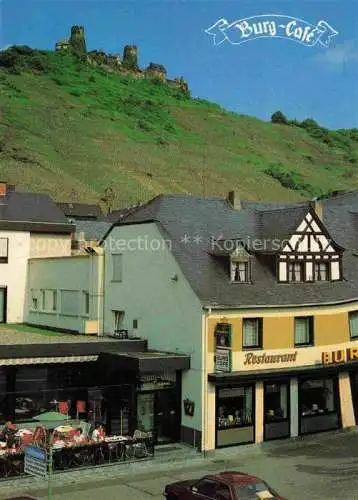 AK / Ansichtskarte  Alken Mosel Burg-Café Burgruine