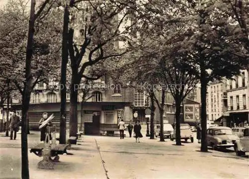 AK / Ansichtskarte  PARIS 75 Place des Fêtes le Métro