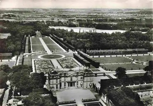 AK / Ansichtskarte  Champs -sur-Marne 77 Seine-et-Marne Château et les jardins vue aérienne