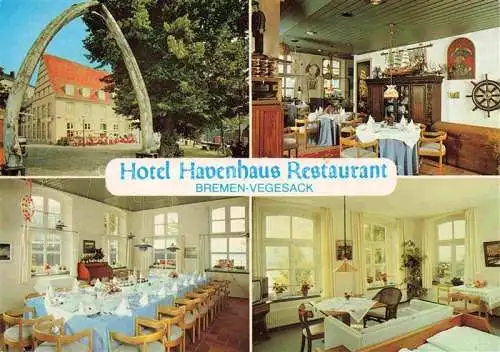 AK / Ansichtskarte  Vegesack Hotel Havenhaus Restaurant Fremdenzimmer