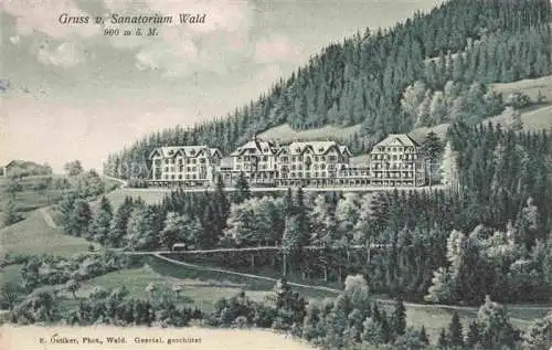 AK / Ansichtskarte  Wald  ZH Sanatorium Wald