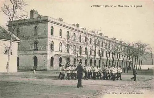 AK / Ansichtskarte  Vernon  Evreux 27 Eure Manoeuvre a pied