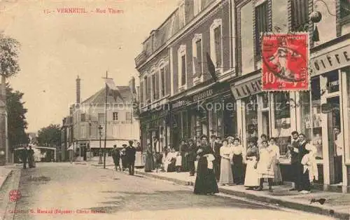 AK / Ansichtskarte  Verneuil -sur-Avre Evreux 27 Eure Rue Thiers