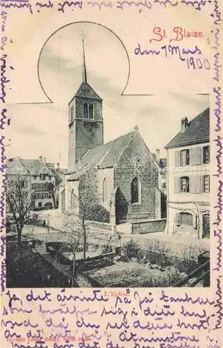 AK / Ansichtskarte  St Blaise Neuchatel NE Eglise