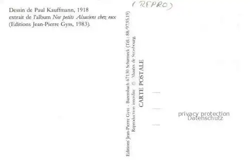 AK / Ansichtskarte  Kauffmann P. Alsace Elsass Kuenstlerlitho Le louage des servantes 