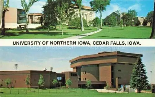 AK / Ansichtskarte  Cedar Falls Iowa University of northern Iowa