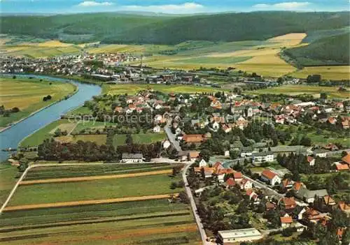 AK / Ansichtskarte  Lippoldsberg Panorama Weserbergland