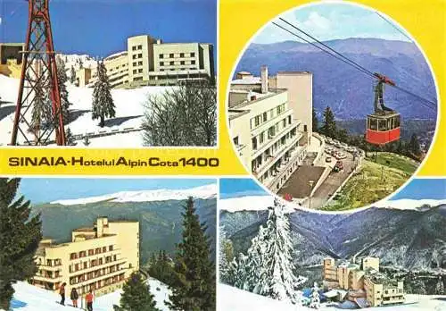 AK / Ansichtskarte  Sinaia RO Hotel Alpin Cota Wintersportplatz Bergbahn