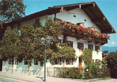 AK / Ansichtskarte  Oberaudorf Inn Gaestehaus Fuerbeck Blumenschmuck