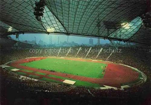 AK / Ansichtskarte  Stadion Stadium Estadio Muenchen Fussball Olympia