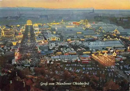 AK / Ansichtskarte  Oktoberfest Theresienwiese Muenchen Muenchen Bayern