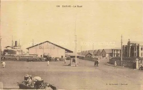 AK / Ansichtskarte  DAKAR Senegal Le Quai