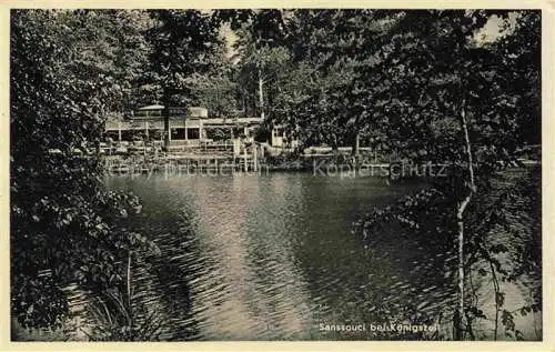 AK / Ansichtskarte  Koenigszelt Jaworzyna Slaska PL Sanssouci Waldbad